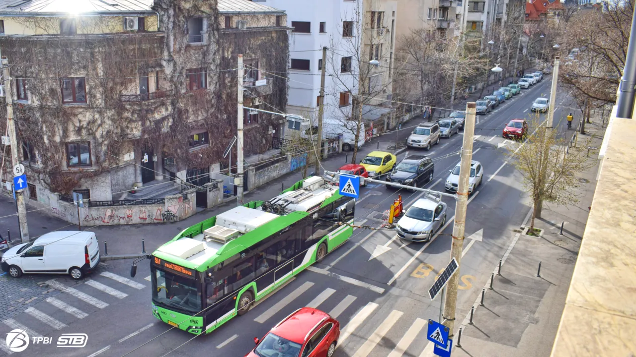 Stația „Piața Spaniei”, relocată la circa 80 de metri pe Bulevardul Dacia, spre Piața Romană