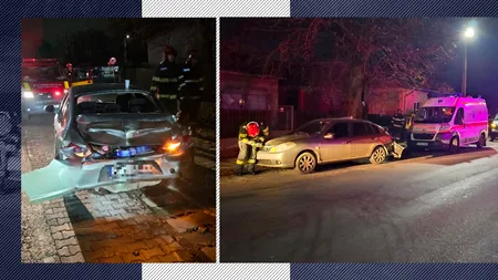 Planul Roşu de Intervenţie, activat în Giurgiu. Un microbuz şi o maşină au fost implicate într-un accident rutier fără victime