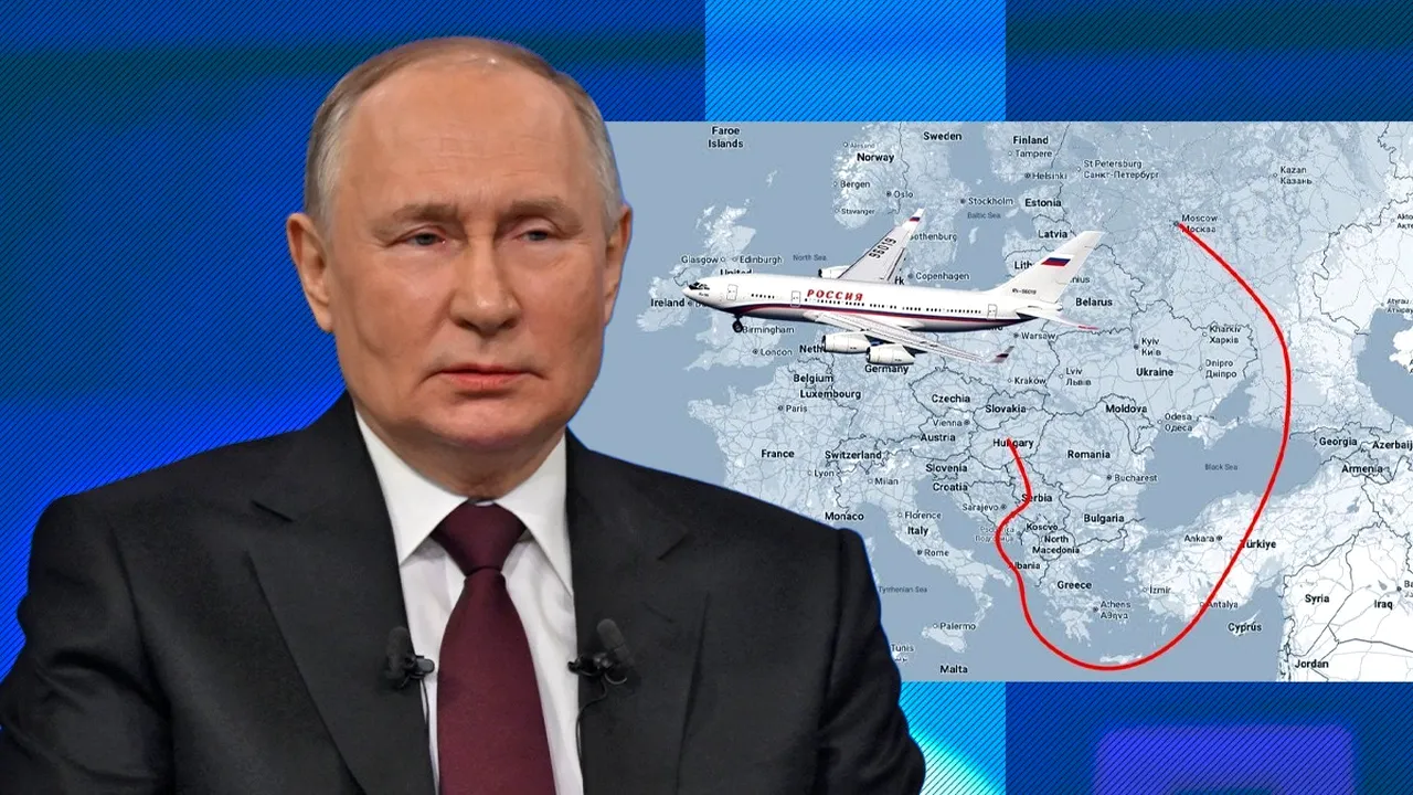 Cum va zbura Putin spre Budapesta? Trebuie să OCOLEASCĂ mii de kilometri pentru a ajunge la întâlnirea cu Trump
