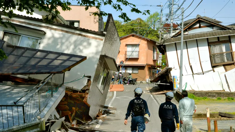 Nou cutremur în sudul Japoniei, cu magnitudinea de 5,5 grade