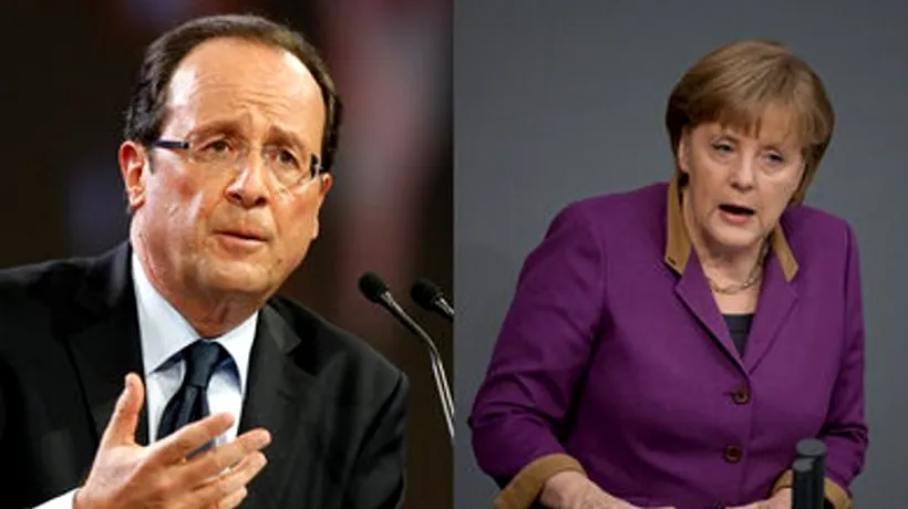 ALEGERI ÎN FRANȚA: Hollande crede că Merkel începe să-i accepte ideile și va susține renegocierea pactului fiscal