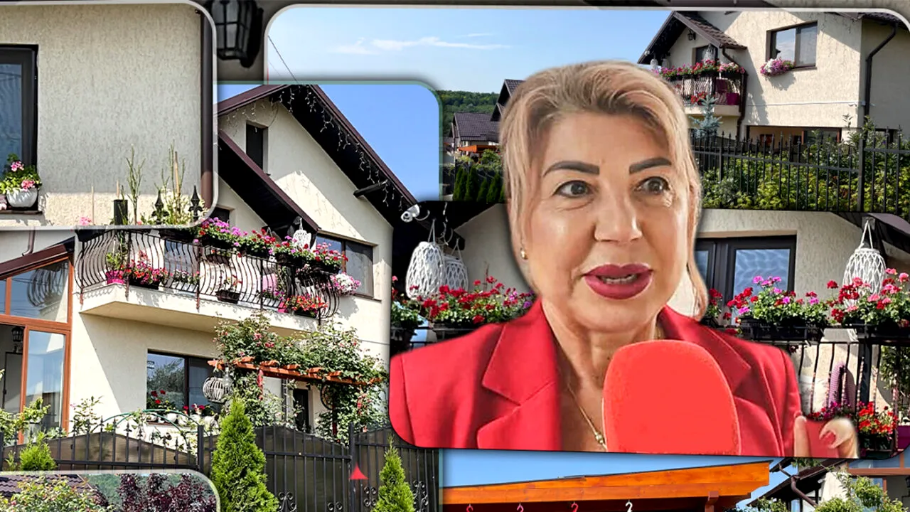 În ce PALAT locuiește „regina săracilor” din Iași! Vila impozantă este construită pe 3 niveluri