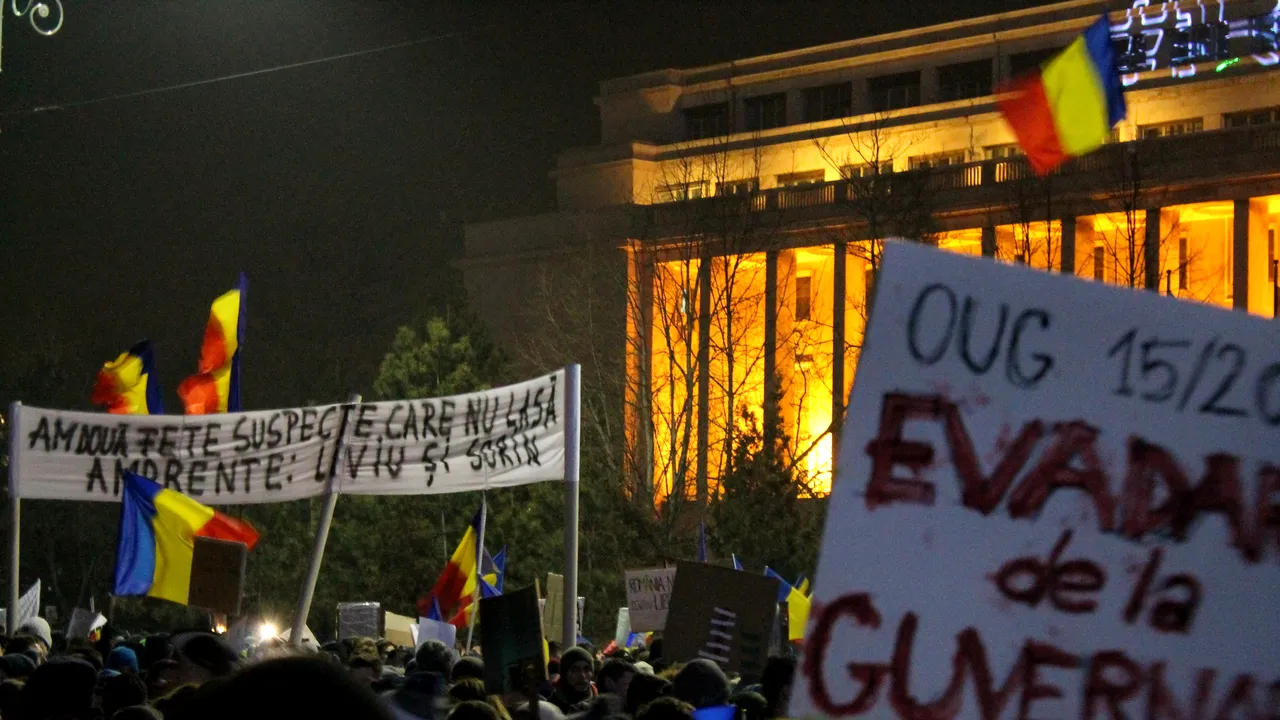 Încă cinci persoane, arestate în urma protestelor din Piața Victoriei