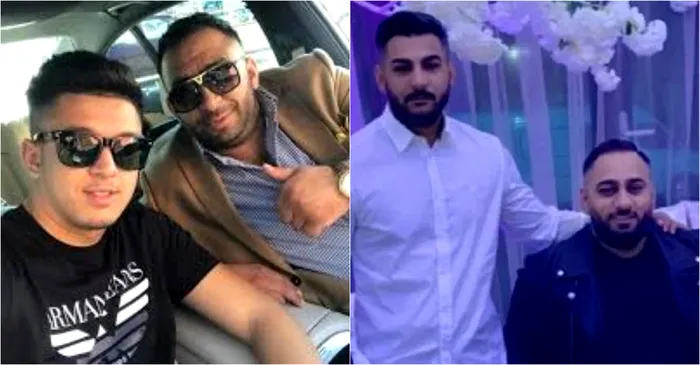 Ali Pian alături de Emi Pian (stânga), Ciprian Pian, alături de Grațian Pian (dreapta)