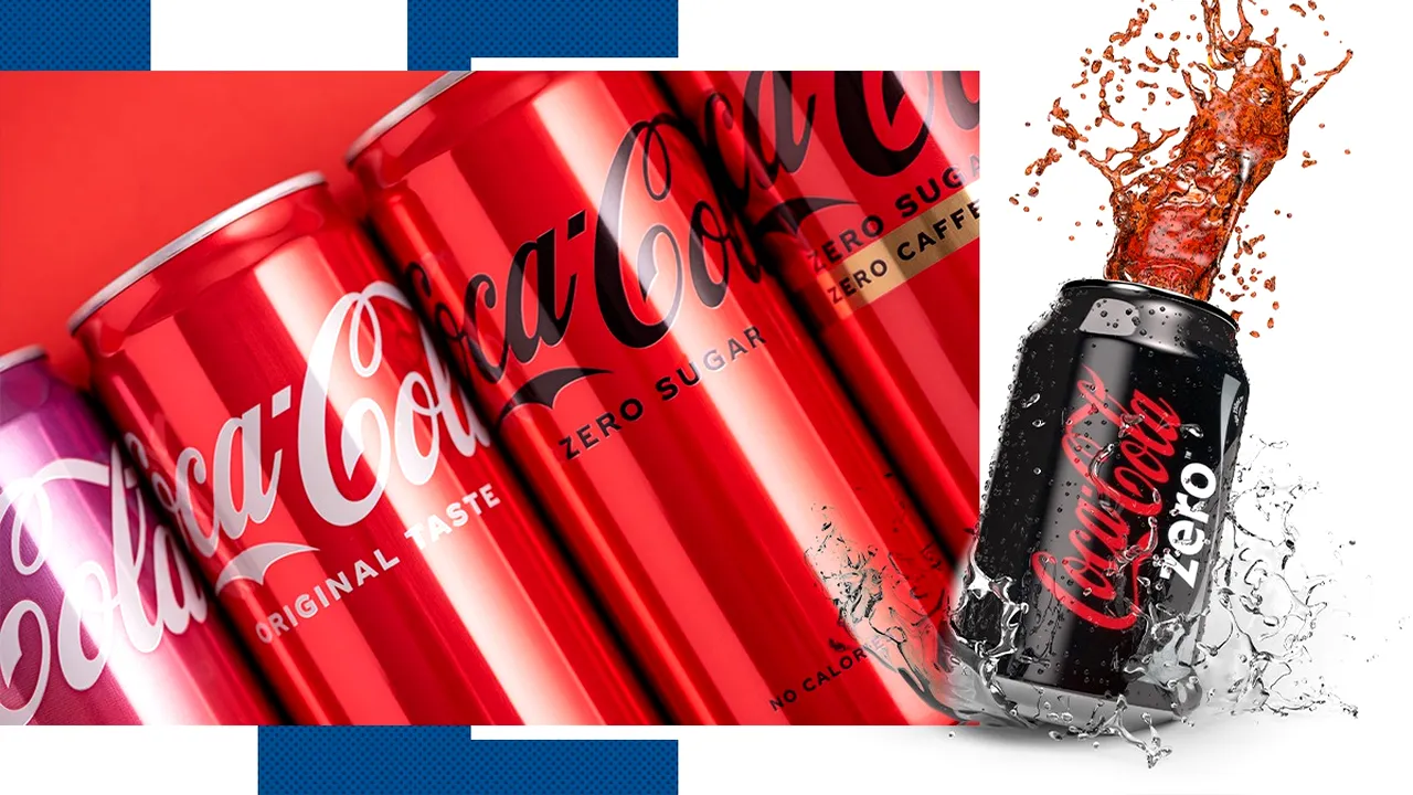 Coca Cola Zero Zahăr, o băutură energizantă dietetică sau o strategie de MARKETING? Ce spune un medic nutriționist despre efectele consumului moderat