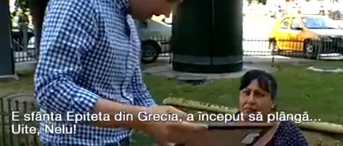Antena 1 a inventat o sfântă: „Cuvioasa Epiteta din Grecia a început să lăcrimeze în România, spre uluirea credincioșilor. Vedeta cu care seamănă SFÂNTA 