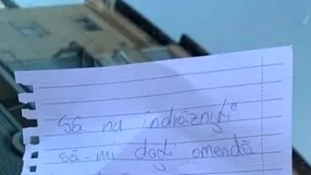 O șoferiță le-a transmis polițiștilor un mesaj inedit: „Să nu îndrăzniți să-mi dați amendă!