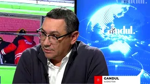 VIDEO Ponta: „România este înghețată în momentul acesta și va mai fi 10 ani de acum încolo”