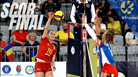 Eșec acasă la VOLEI feminin cu Cehia! Șanse infime la semifinalele Golden League