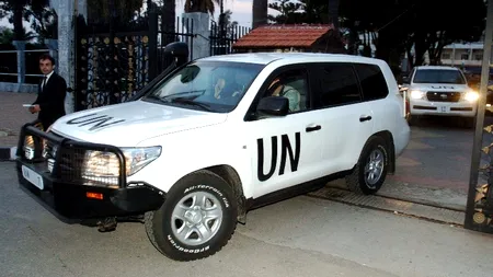 Cinci ofițeri români au plecat către Siria, în misiunea de monitorizare a ONU