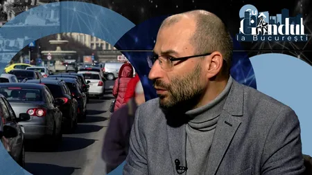 Alex Lancuzov, jurnalist, despre traficul infernal din Capitală: „Cine nu depinde de o mașină, o poate lăsa acasă. Eu am luat metroul ca să nu stau 25 de minute la Doamna Ghica” | VIDEO EXCLUSIV