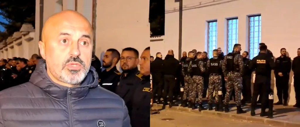 Protest de amploare în fața PENITENCIARULUI Craiova. Angajații acuză că închisorile au devenit adevărate școli de CRIMINALITATE