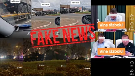 Ministerul Apărării semnalează o nouă dezinformare pe Tik Tok. „România NU se pregătește de război!”