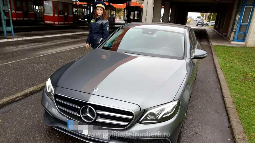 Surpriză pentru un român care a vrut să intre în țară cu un Mercedes-Benz de 55.000 de euro - FOTO