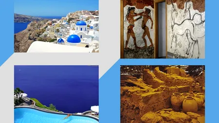 O vacanță în „Atlantida”: Cât te costă să vezi minunățiile insulei Santorini, de la restaurante, hoteluri și șezlonguri la atracții turistice