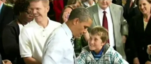 Învoit de la școală de Obama. Biletul primit de un elev care a plecat de la cursuri pentru a urmări un discurs al președintelui SUA - VIDEO