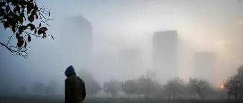 Cod galben de ceață în București și în nouă județe din sud și est