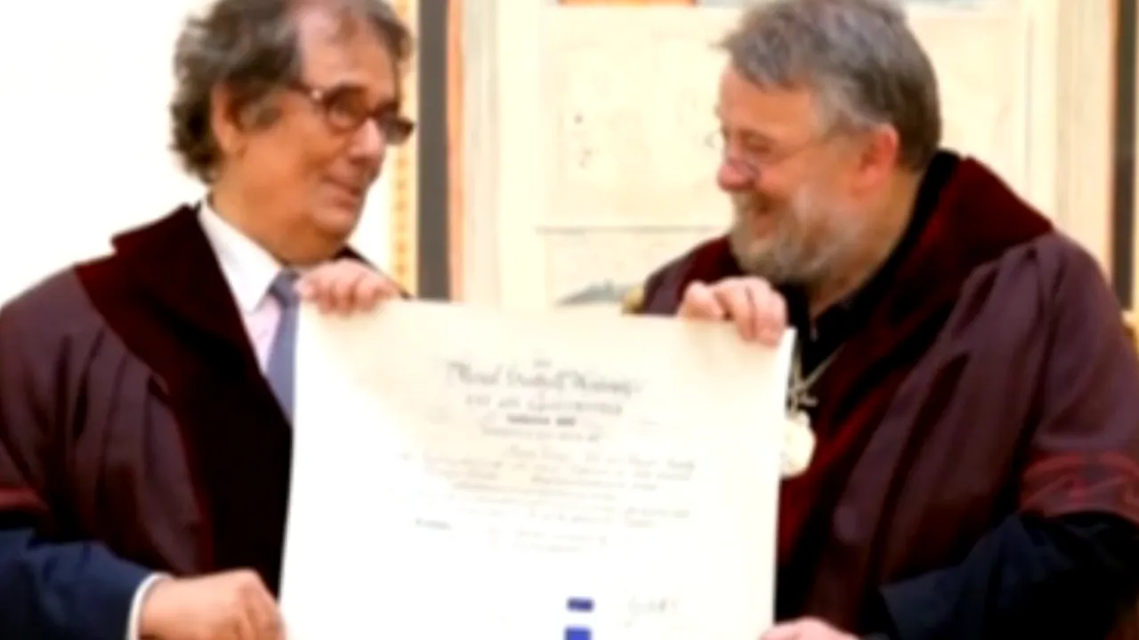 Premieră istorică. Radu Varia a fost ales membru de onoare al Academiei Regale a Scoției - VIDEO