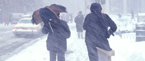 Europa de Est, PARALIZATĂ de furtuni de zăpadă și rafale violente de vânt