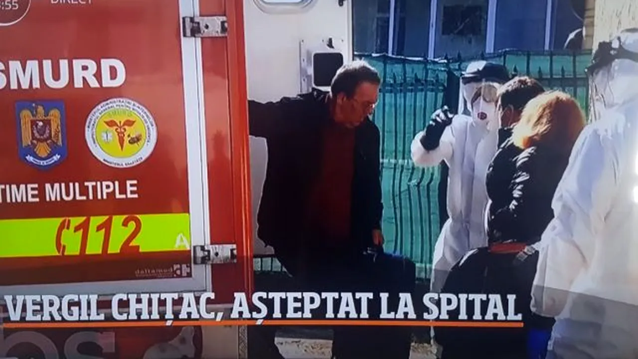 CORONAVIRUS în ROMÂNIA. Senatorul Vergil Chițac, adus fără izoletă la Spitalul de Boli Infecțioase din Constanța, deși a fost confirmat pozitiv