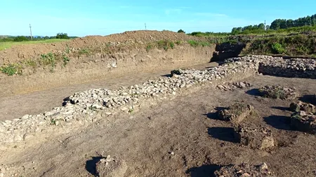 Castru roman din Dolj, balastieră de piatră pentru localnici