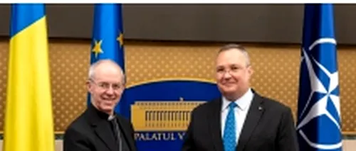VIDEO. Premierul Nicolae Ciucă, DISCUȚIE cu Arhiepiscopul de Canterbury și cu ambasadorul Marii Britanii privind războiul din Ucraina şi combaterea traficului de persoane