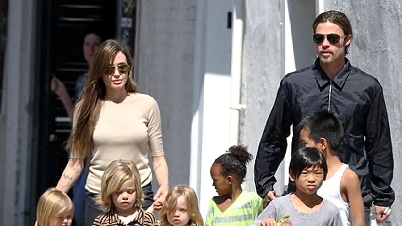 Brad Pitt, cercetat de poliție pentru abuz asupra copiilor