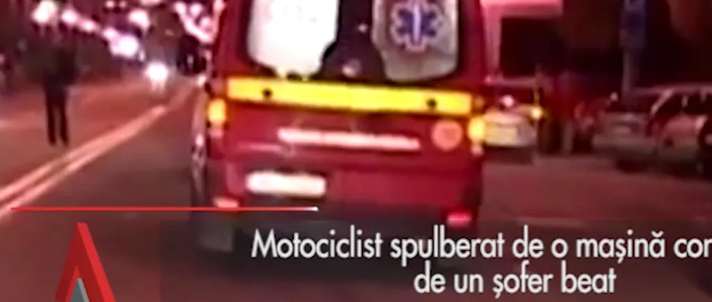 Motociclist SPULBERAT de un șofer care băuse alcool, în județul Constanța