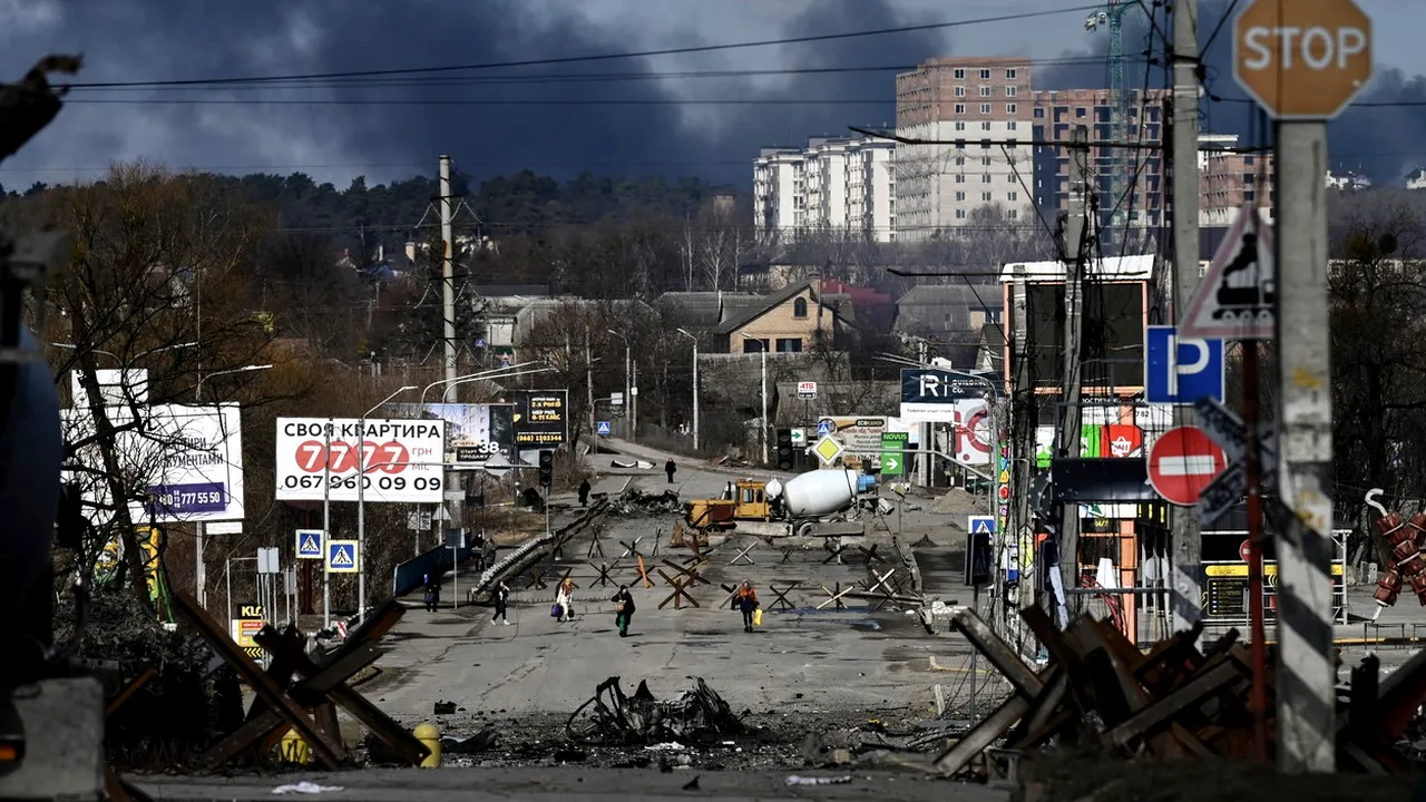 Ucraina: Lupte grele în apropierea capitalei Kiev. „Orașul a devenit o fortăreață”