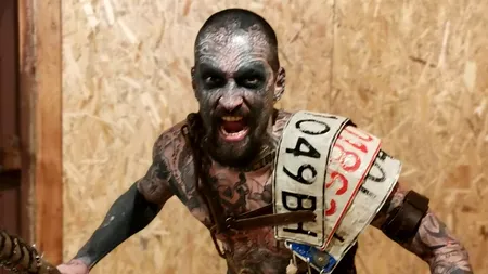 Ugly Boy, cel mai TATUAT român, personaj principal negativ într-un film de groază. ”Este un hibrid, unul dintre infectați”