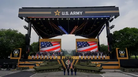 SUA sărbătoresc 250 de ani de la înființarea armatei americane cu o paradă militară. Ceremonia coincide cu ziua de naștere a președintelui Trump
