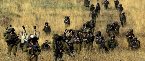Închisoare pentru patru militari israelieni, după ce unul dintre ei a adormit în poligon, în timpul unui exercițiu cu muniție reală