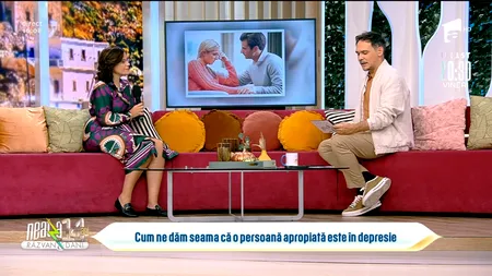 VIDEO | Cum ne putem da seama dacă o persoană este în depresie. Recomandarea psihologilor: „E important să o ascultăm, pentru că depresia este soluția minții noastre față de dificultatea vieții pe care noi o trăim, în acel moment”
