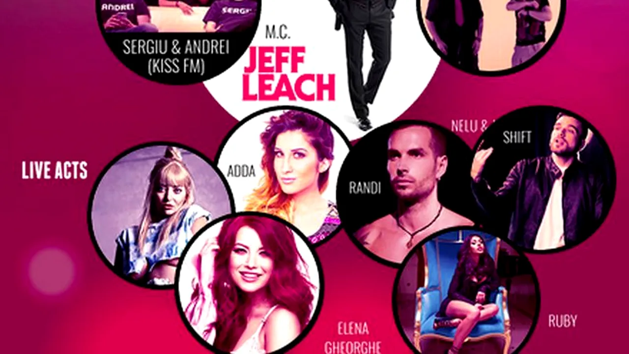 Delia, Elena Gheorghe, Ruby, Adda, Randi și alți artiști cu peste 100 de milioane de vizualizări pe YouTube fac show la ICEEfest, cu parteneri surprinzatori de scenă