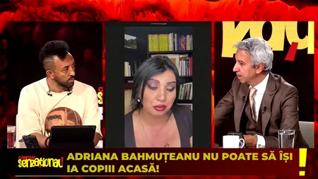 Poliția a deschis DOSAR penal pentru sechestrare în cazul copiilor Adrianei Bahmuțeanu