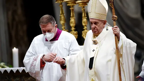 Papa Francisc: „Un eventual război în Ucraina ar fi o nebunie”