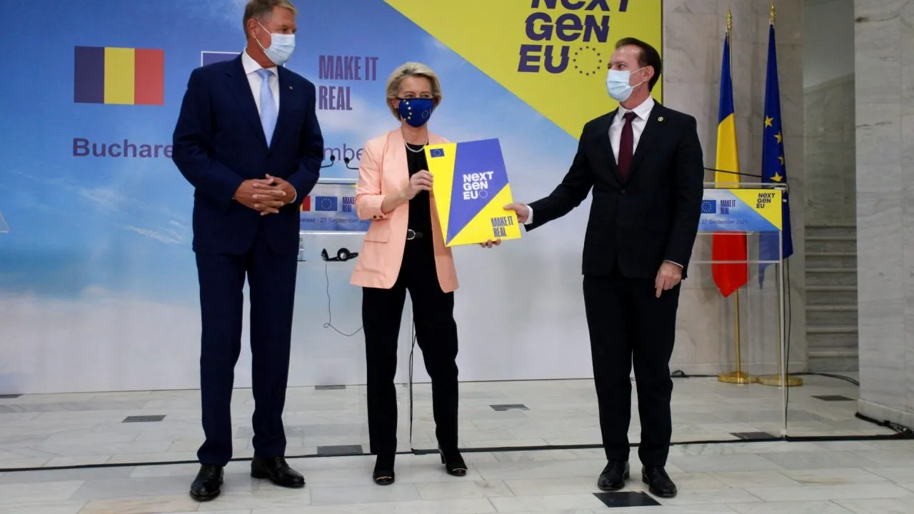 Klaus Iohannis s-a contrazis într-o singură frază, la întâlnirea cu președinta CE: „La noi sunt foarte mulți români care s-au vaccinat. E păcat că sunt așa puțini!”