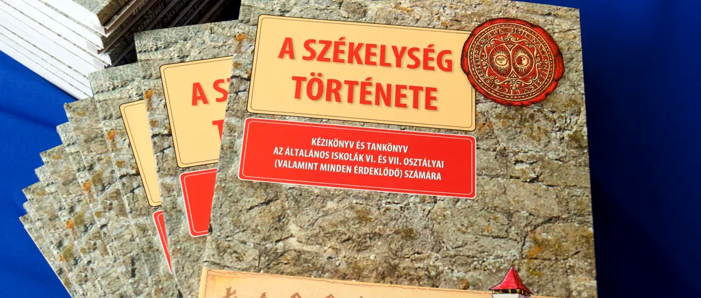 Cincizeci de exemplare din manualul Istoria secuilor au fost trimise unei localități din Ungaria