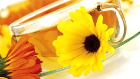 CEAI DE GĂLBENELE. Lista beneficiilor ceaiului de gălbenele