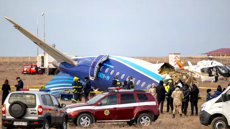 Surse guvernamentale: Avionul azer PRĂBUȘIT în decembrie a fost lovit de o rachetă rusească