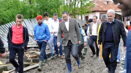 Ponta la inundații, faza electorală. Cum se obțin pe loc bani de asfalt chiar dacă 