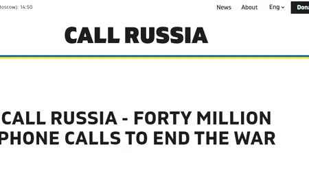 „Un telefon nu poate pune capăt războiului, dar milioane ar putea.” Peste 136.000 de oameni din 116 țări au sunat ruși obișnuiți pentru a-i convinge să îl oprească pe Vladimir Putin