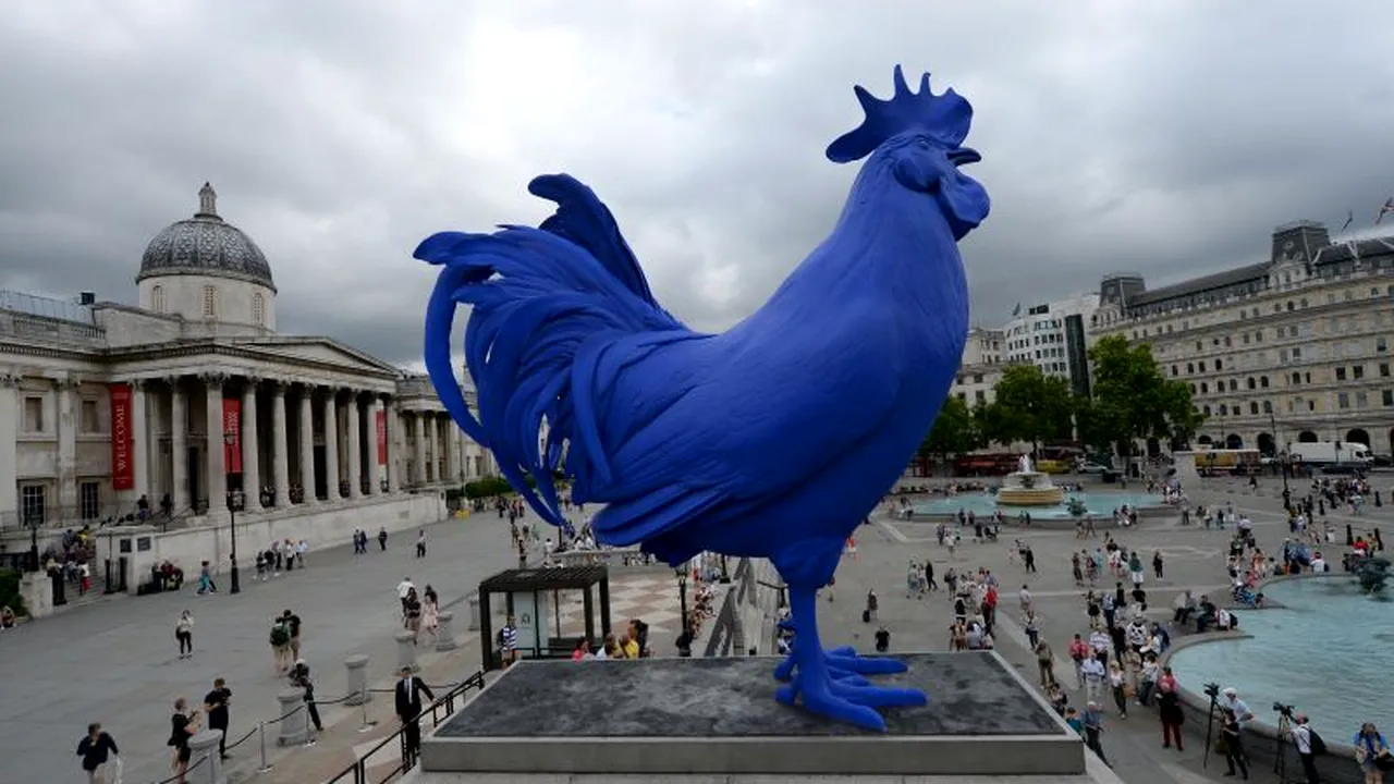 Cocoșul albastru care i-a supărat pe britanici