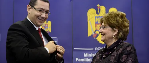 Ponta s-a întâlnit cu Mariana Câmpeanu. Aceasta a decis să nu demisioneze de la Ministerul Muncii, după acuzațiile lui Traian Băsescu