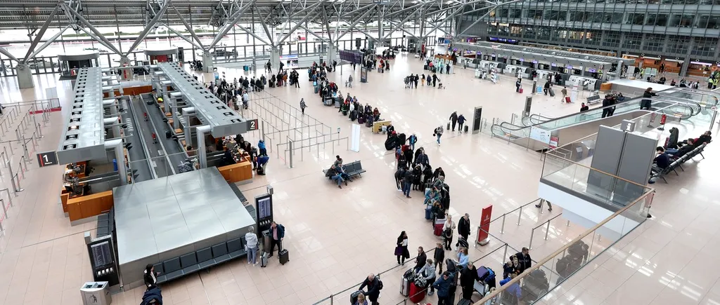 Grevă de avertisment pe aeroporturile din Germania /Mii de curse aeriene ar putea fi ANULATE
