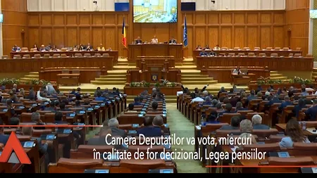 Deputații au aprobat LEGEA PENSIILOR, după ce au admis un amendament al UDMR: Cei care suferă de handicap GRAV se pot pensiona la realizarea unei TREIMI a stagiului complet de cotizare
