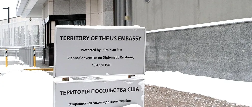 Statele Unite își mută ambasada din Ucraina, de la Kiev la Lvov