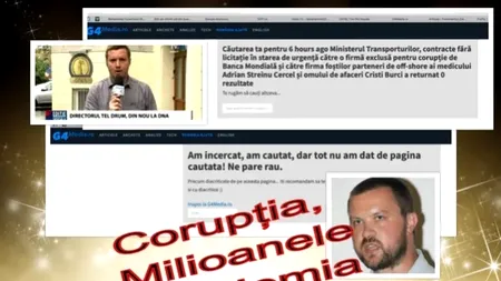 CIUDAT. Jurnalistul Dan Andronic: O anchetă care scotea la iveală contracte dubioase a dispărut de pe G4Media după ce autorul se semnase probabil din greșeală!