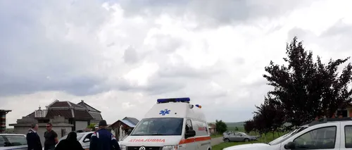 Înmormântarea polițistului împușcat din Timiș: Unei polițiste i s-a făcut rău 