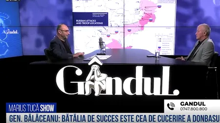 VIDEO | Gen. Virgil Bălăceanu: „Bătălia de succes este cea de cucerire a Donbasului. Kievul a fost principalul obiectiv pentru înlăturarea lui Zelensky”